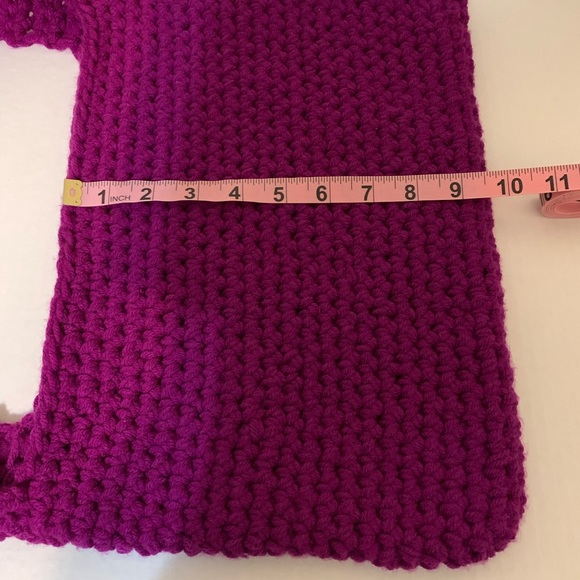 Crossbody Bag Handmade Crochet - Picture 13 of 16